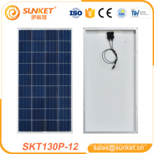 besten Preis 130 Watt Solarpanel 130 Watt polykristallinen Solarpanel 130 Watt Dünnschicht Solarpanelwith CE TUV